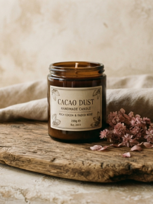 Cacao Dust Scented Candle
