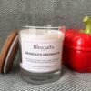 DitsyJaffa Grandad's Greenhouse hand-poured candle in a glass jar with a wooden lid